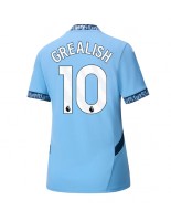 Manchester City Jack Grealish #10 Kotipaita Naisten 2024-25 Lyhythihainen